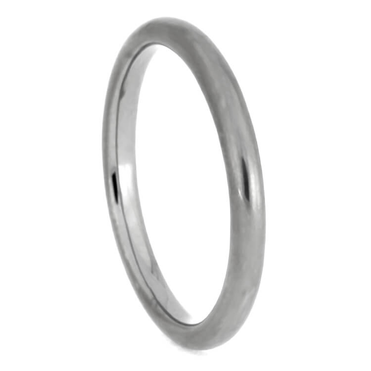 Polished Sterling Silver Ring With Round Profile