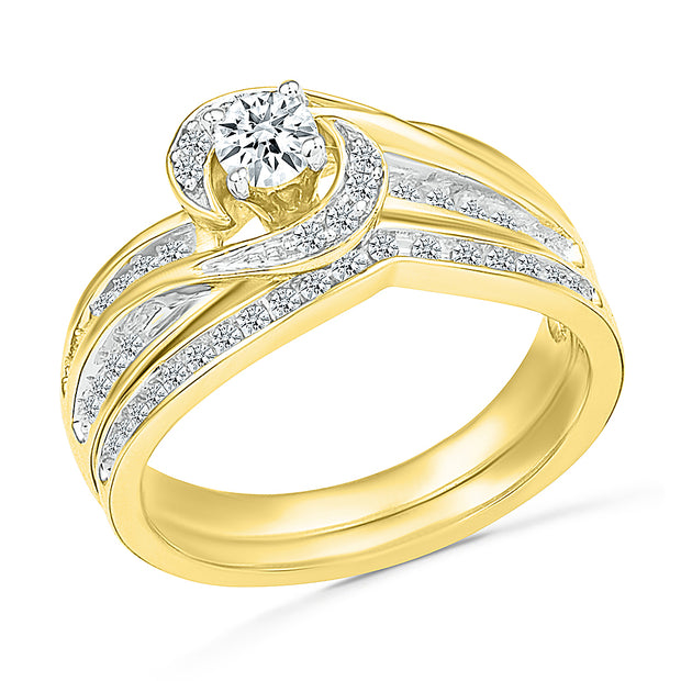 Unique Ring Set for Her