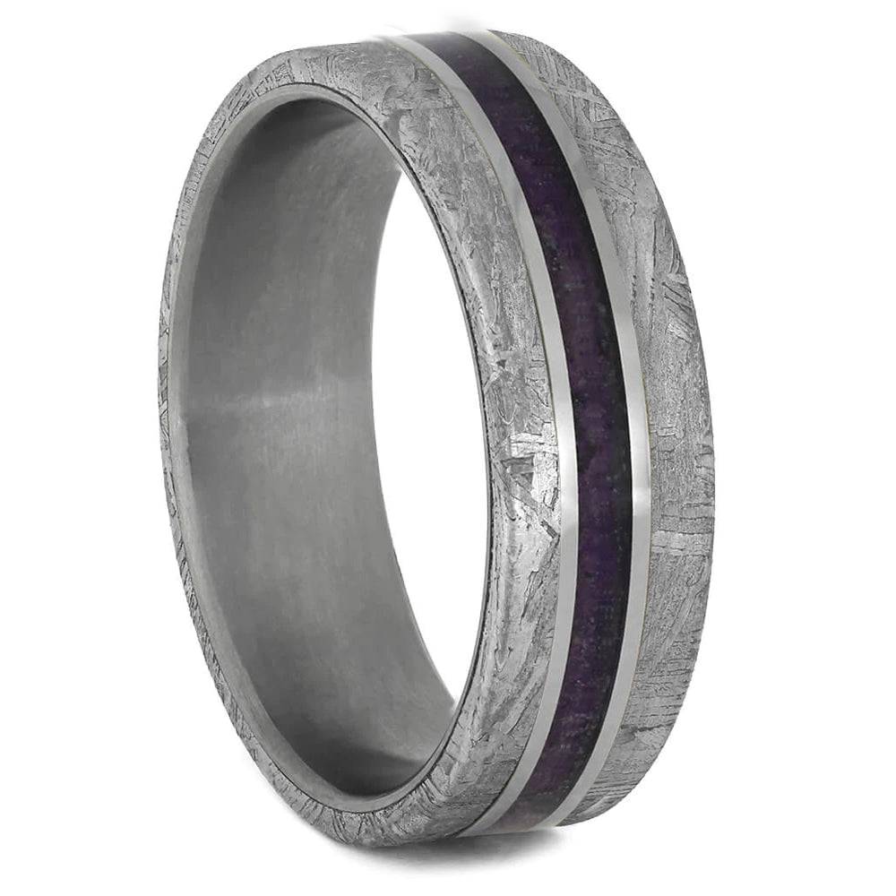Purple Men's Wedding Band
