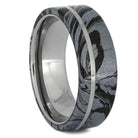 Cobaltium Mokume Gane Ring with Titanium Sleeve, Commitment Ring-1894 - Jewelry by Johan