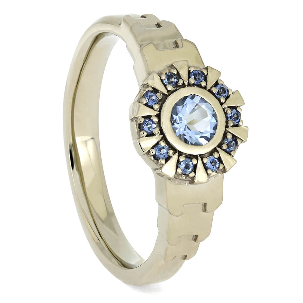 White Gold Engagement Rings