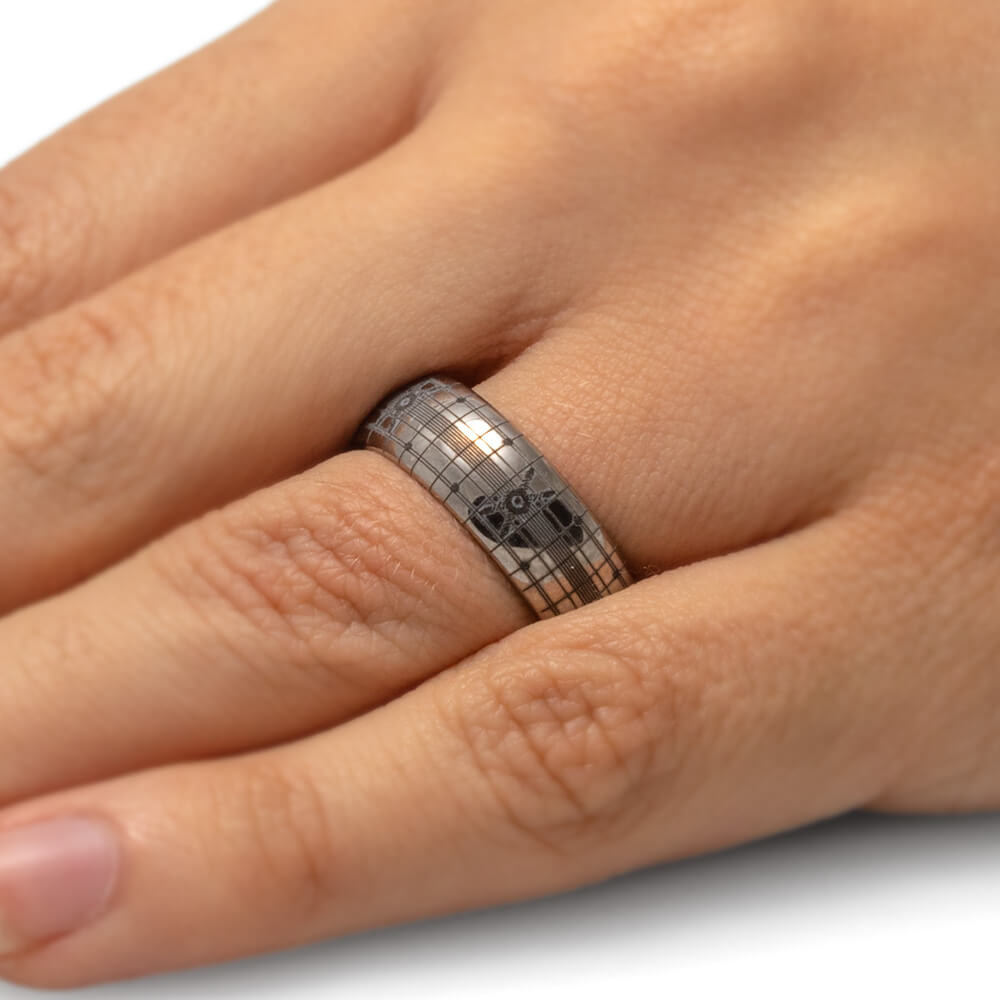 Engraved Wedding Rings | Personalised Engraved Rings