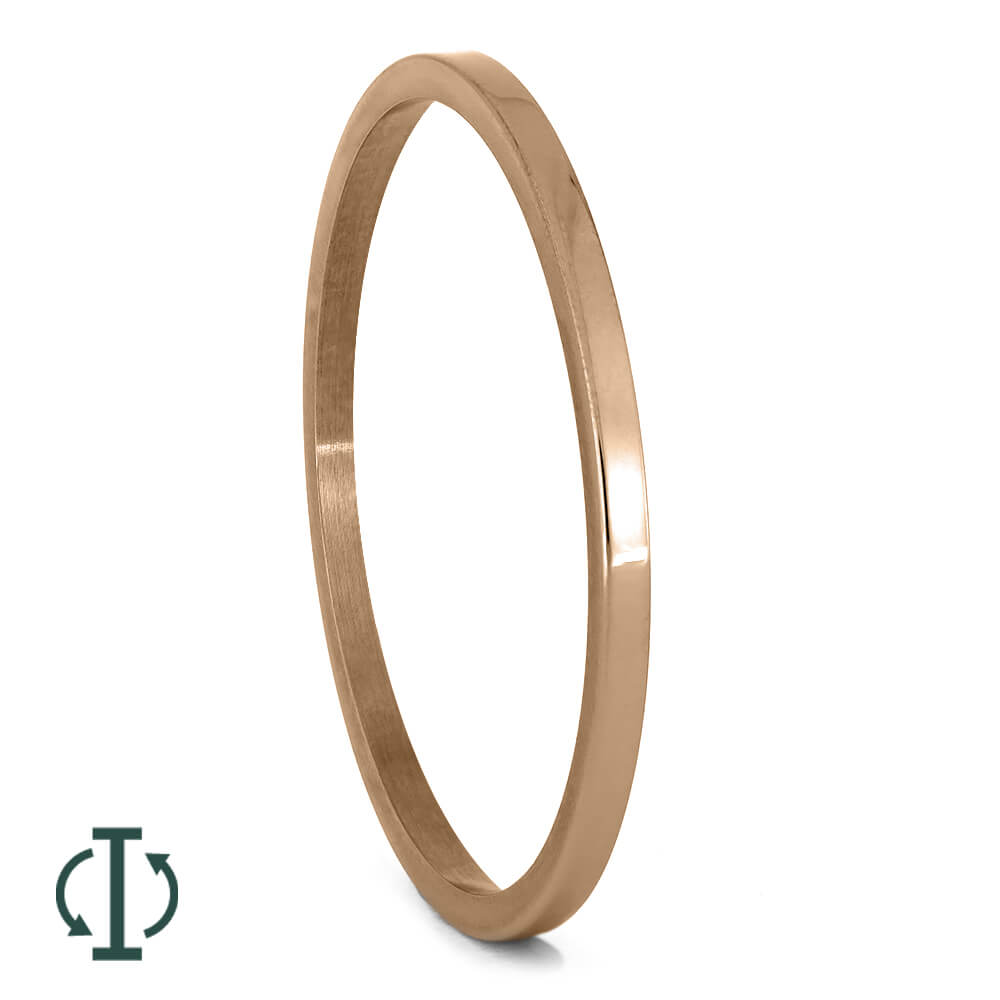 Rose Gold Inlay Components For Interchangeable Rings, 1MM or 2MM-INTCOMP-RG - Jewelry by Johan