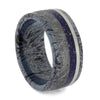 Lapis Lazuli And Mokume Gane Wedding Band, Size 9-RS10568 - Jewelry by Johan