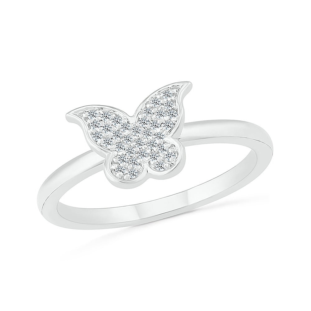 Butterfly Promise Ring with Diamonds - JBJ