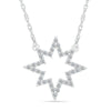 Diamond Starburst Necklace - JBJ