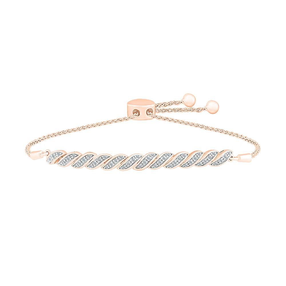 Diamond Braid Bolo Bracelet - JBJ