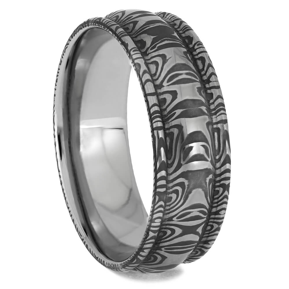 Damascus Wedding Bands