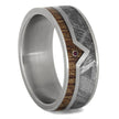 Unique Men's Wedding Band With Chevron Design