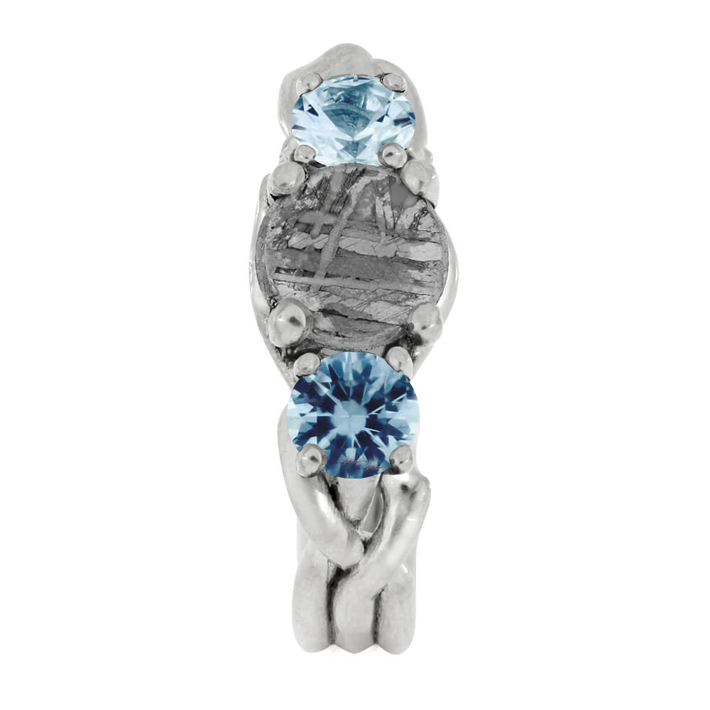 Aquamarine Engagement Ring