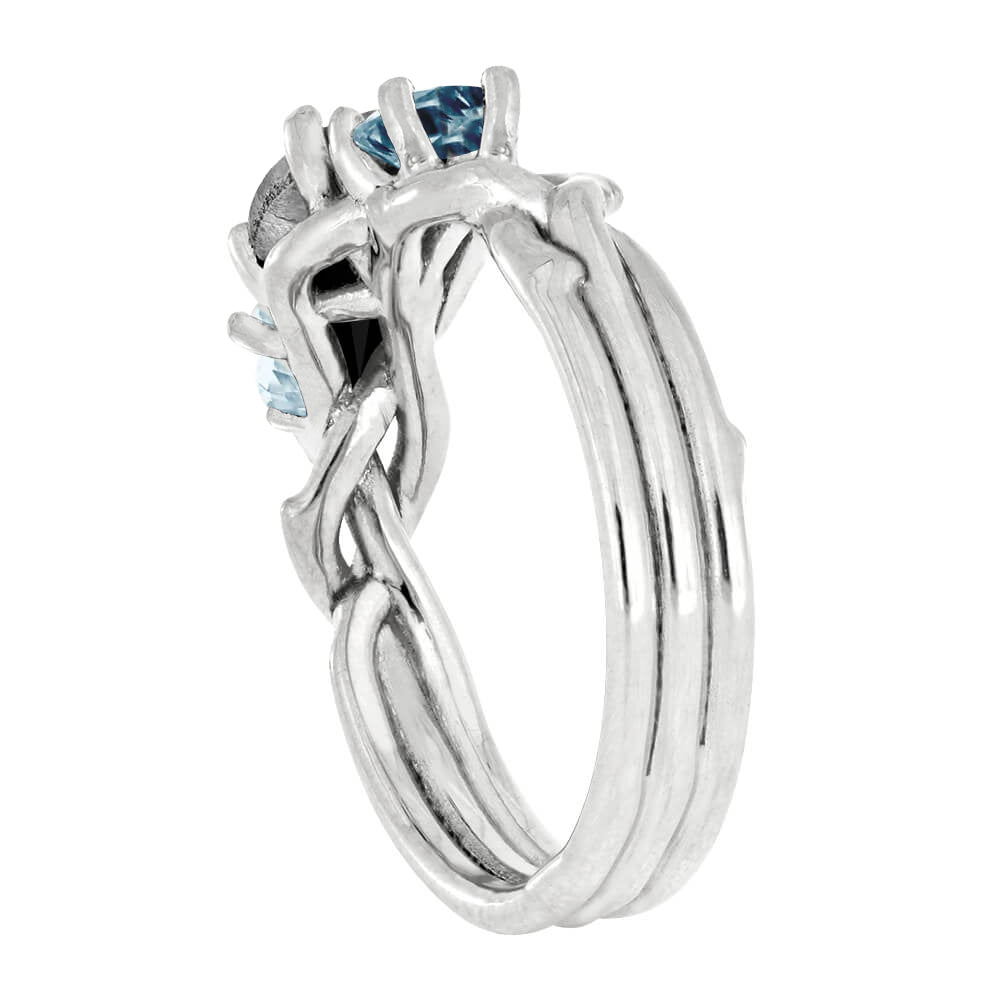 Aquamarine Engagement Ring