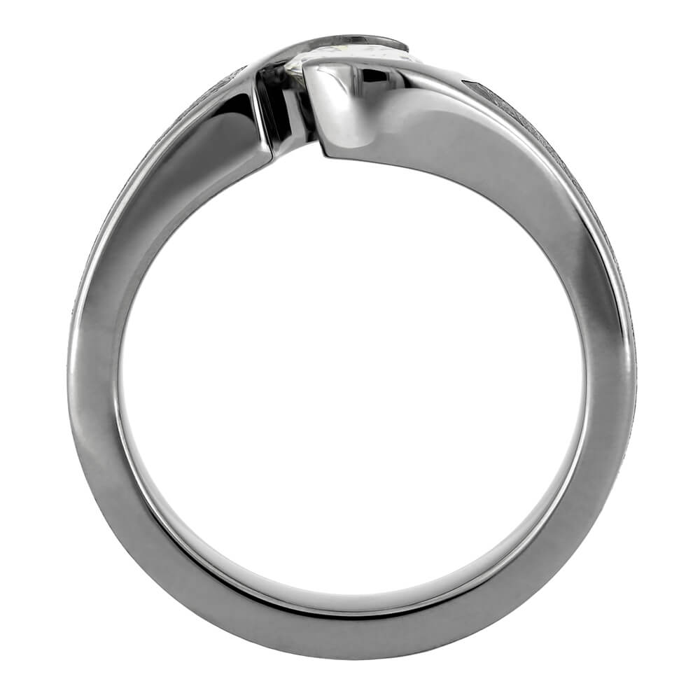 Meteorite Engagement Rings