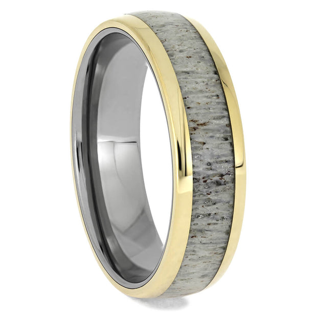 Antler Wedding Bands
