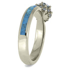 Lotus Style Engagement Ring