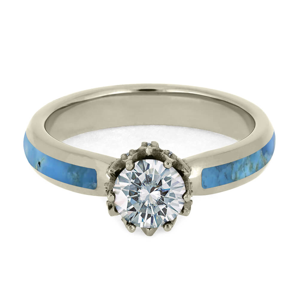 Moissanite Engagement Ring