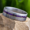 Purple Men's Wedding Band