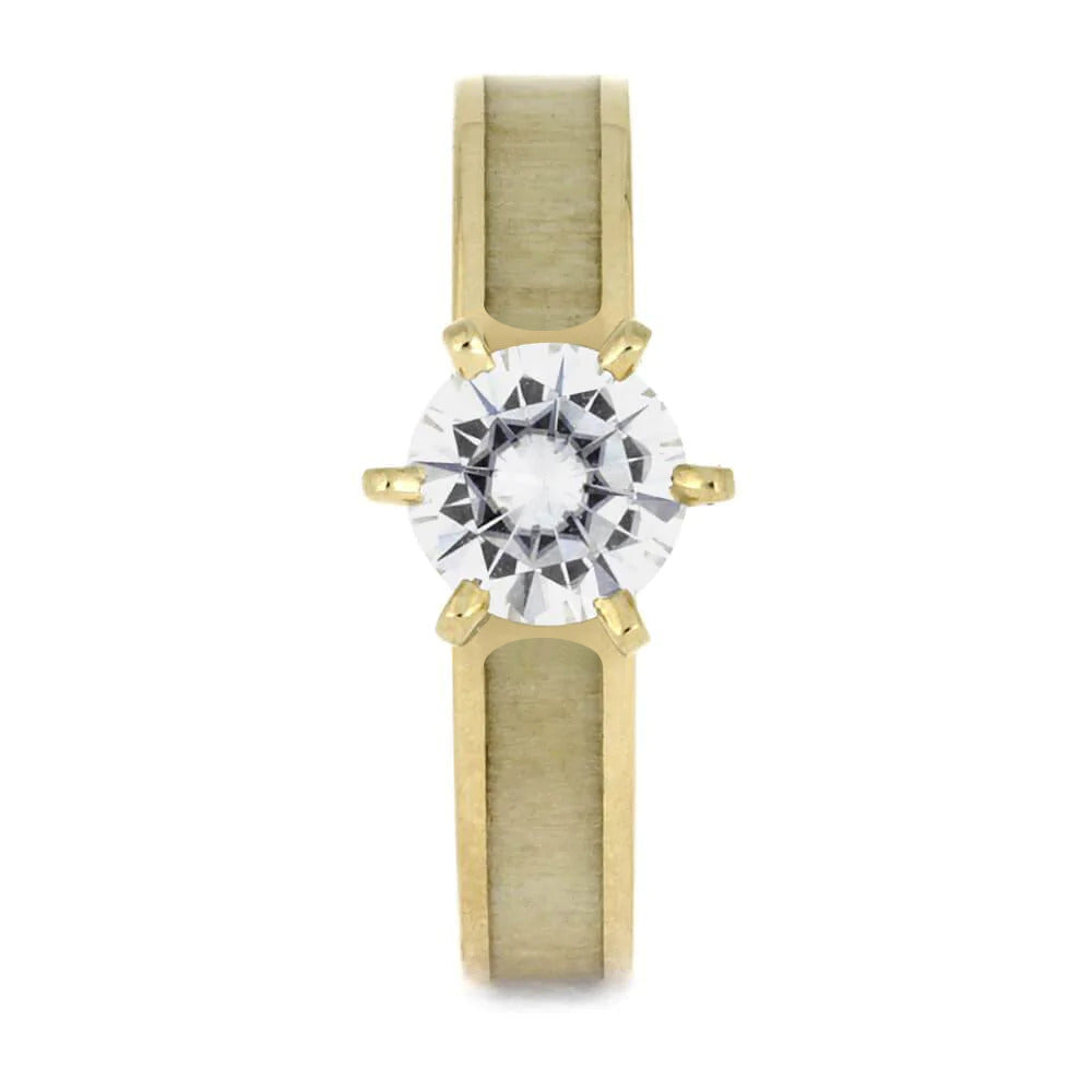 Light Wood Engagement Rings