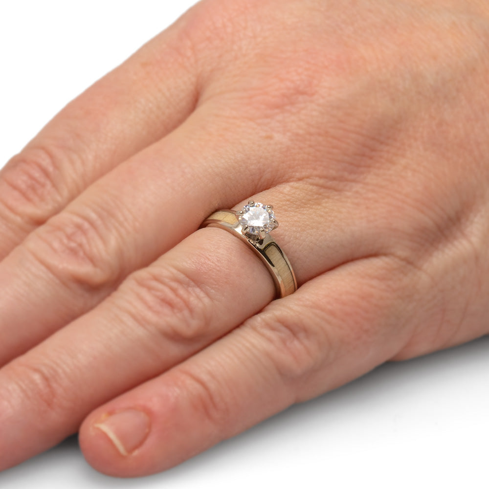 Aspen Wood Engagement Ring