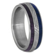 Purple and Blue Wedding Band