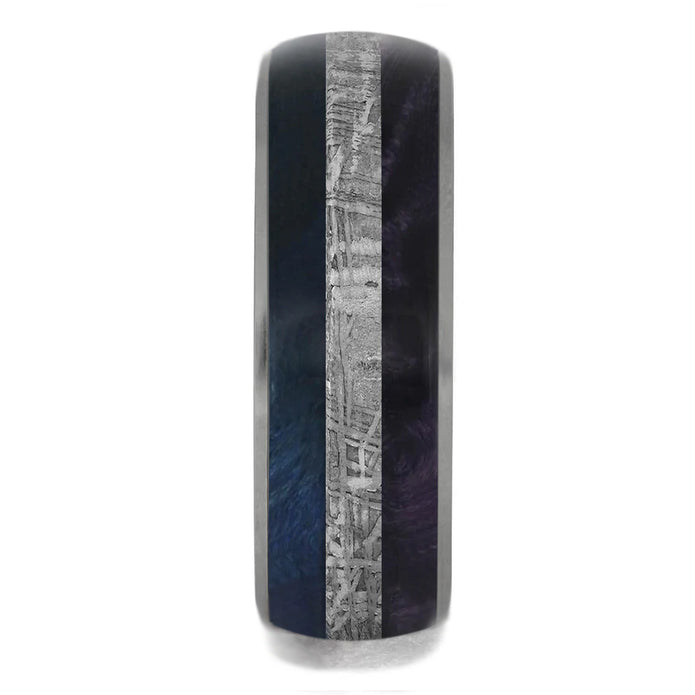 Purple & Blue Men's Wedding Band