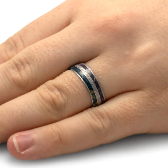 6mm Wedding Band on Hand