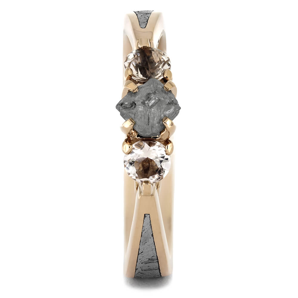 Rough Diamond Engagement Rings