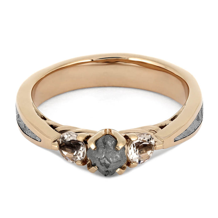 Meteorite Engagement Rings