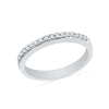 Half Eternity Diamond Wedding Band in Sterling Silver-SHRF025515CTW-SS - Jewelry by Johan