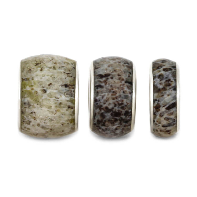 Custom Deer Antler Charm Bead