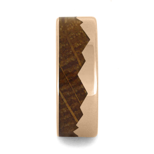 Mountain Range Wedding Bands
