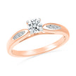 Rose Gold Engagement Ring