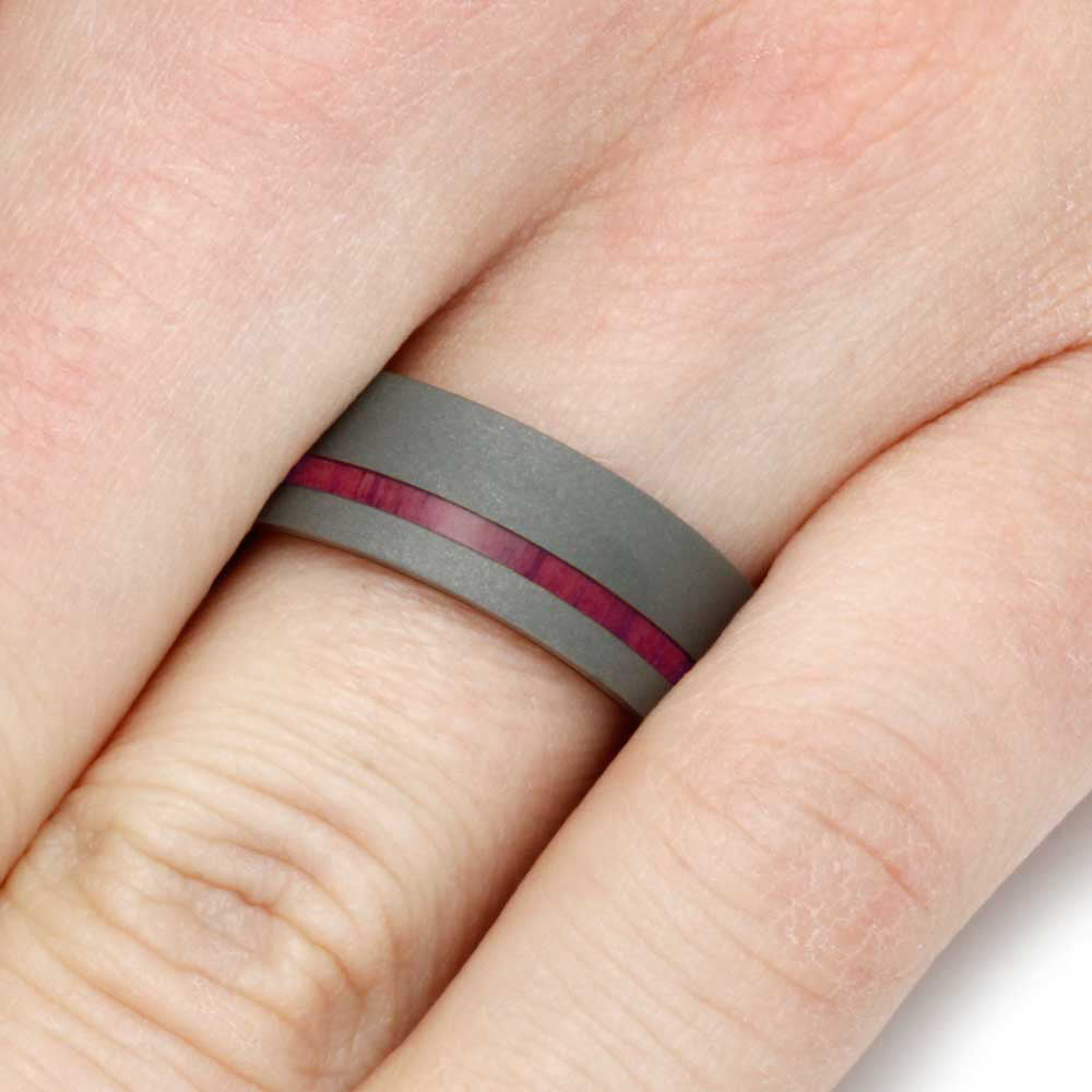 Natural Wood Wedding Bands
