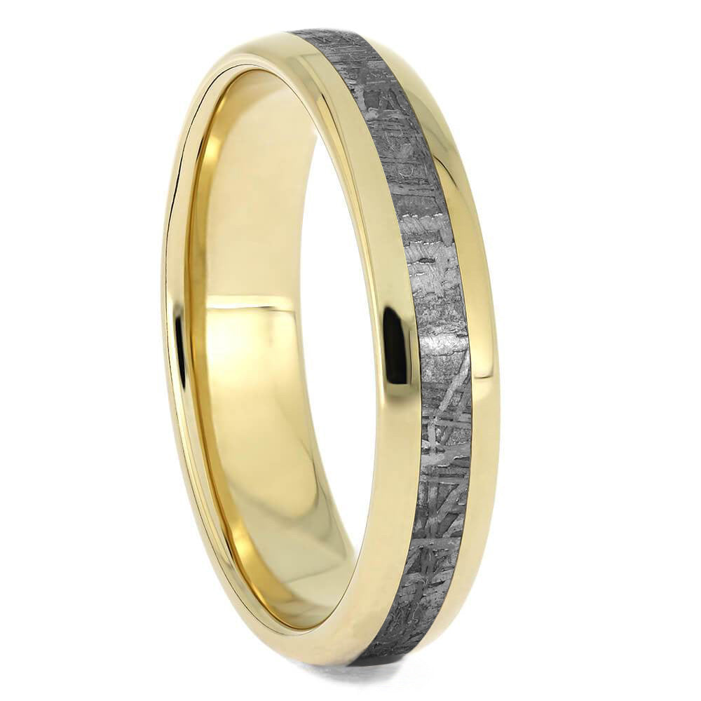 5mm Gibeon Meteorite Wedding Band - Jewelry by Johan