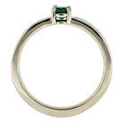 Solitaire Emerald Engagement Rings
