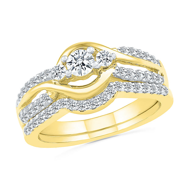 Unique Ring Set for Her