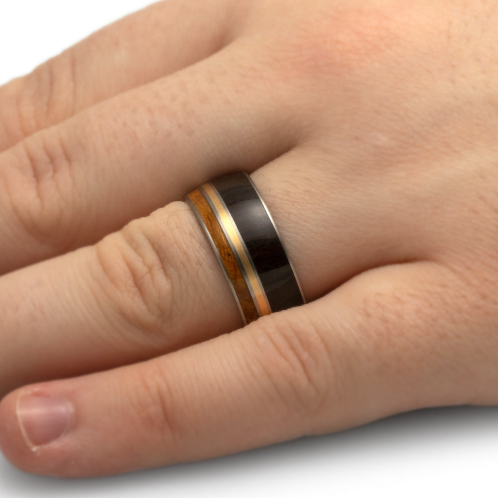 Whiskey Ring with African Blackwood