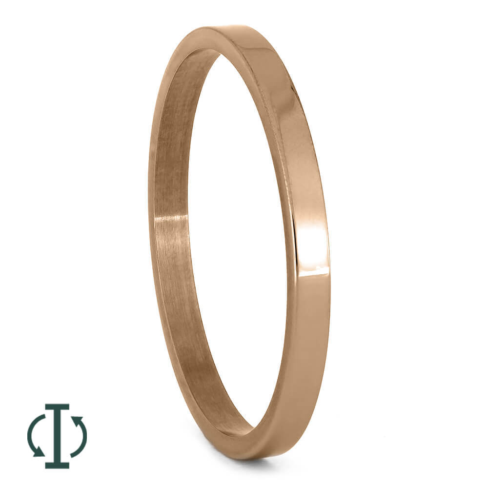 Rose Gold Inlay Components For Interchangeable Rings, 1MM or 2MM-INTCOMP-RG - Jewelry by Johan