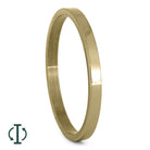 Yellow Gold Pinstripe Components For Interchangeable Rings, 1MM or 2MM-INTCOMP-YG - Jewelry by Johan