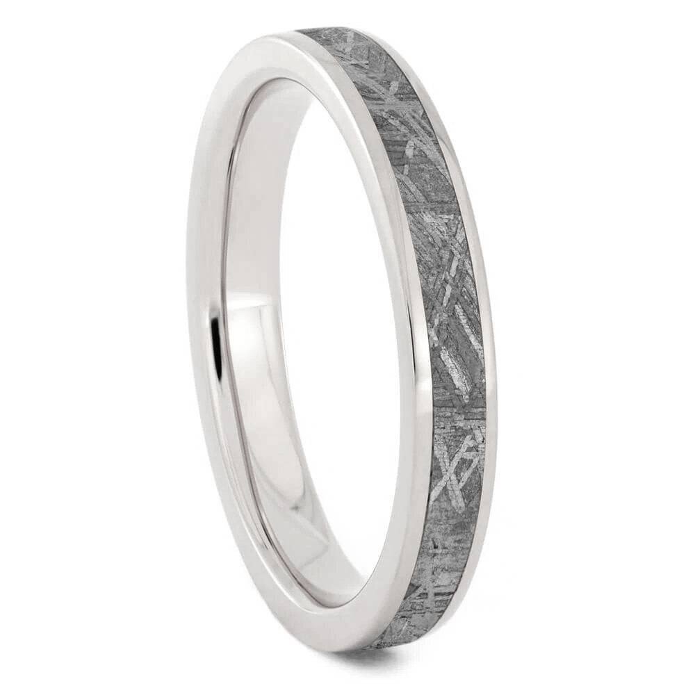 Women's Meteorite Wedding Band