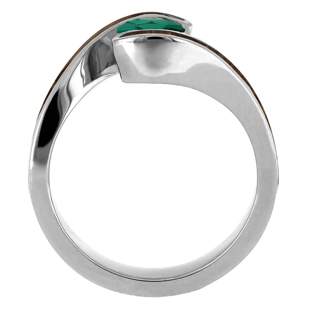 Emerald Engagement Ring