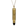 Springbok Horn Bullet Pendant