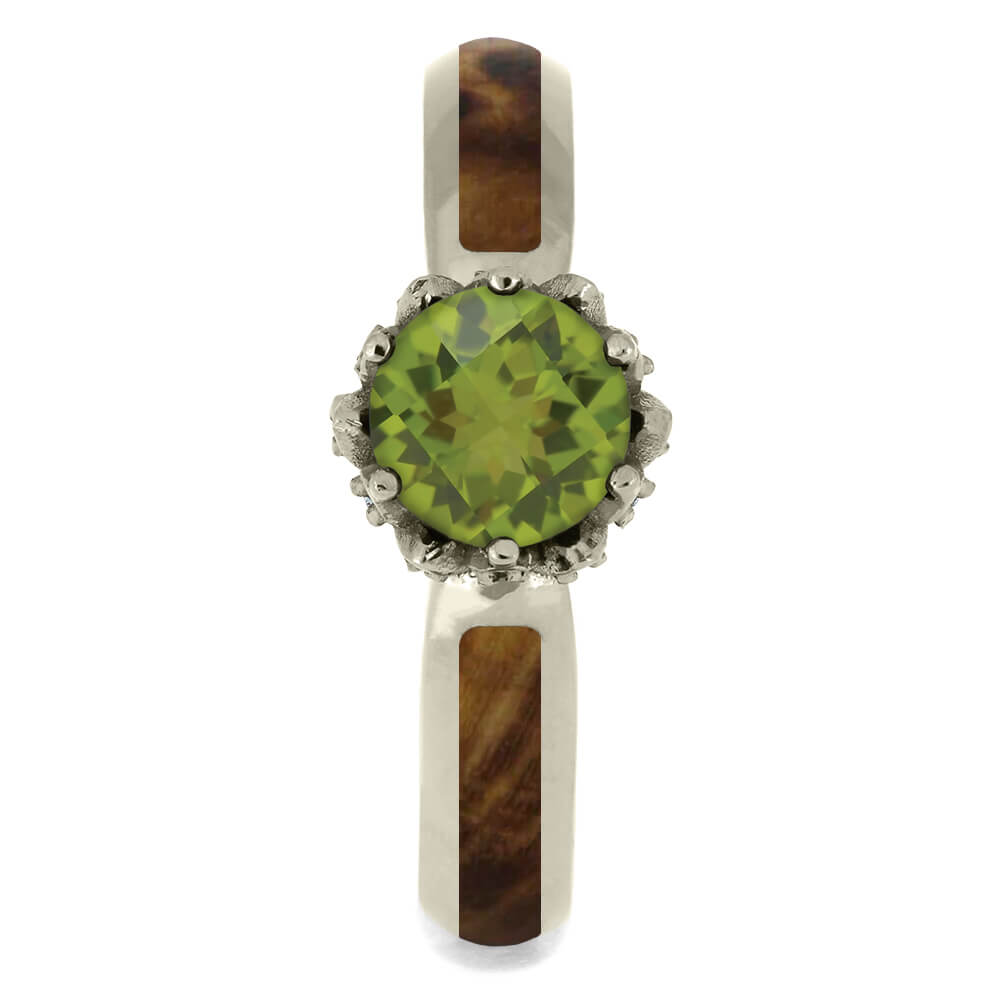 Peridot Engagement Ring