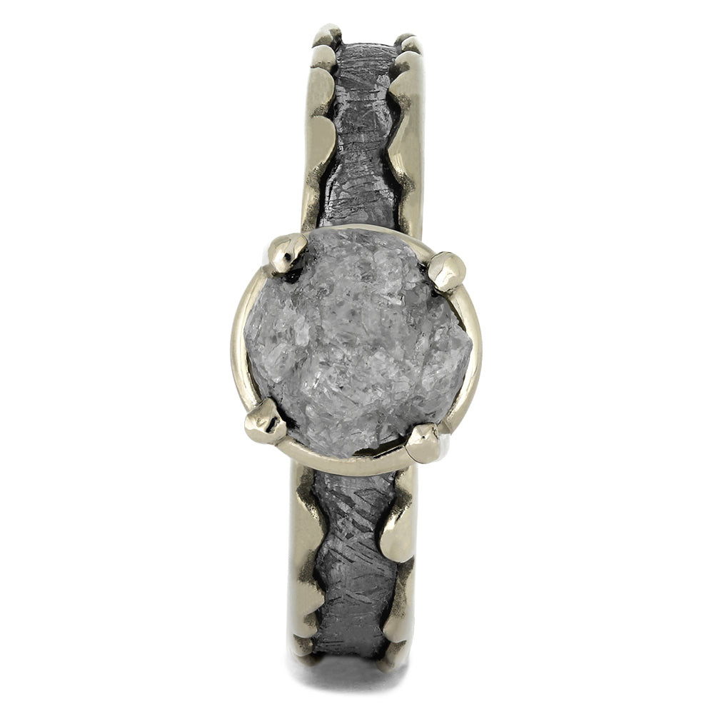 Rough Diamond Engagement Rings