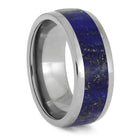 Men's Lapis Lazuli Ring in Titanium-3431 - Jewelry by Johan