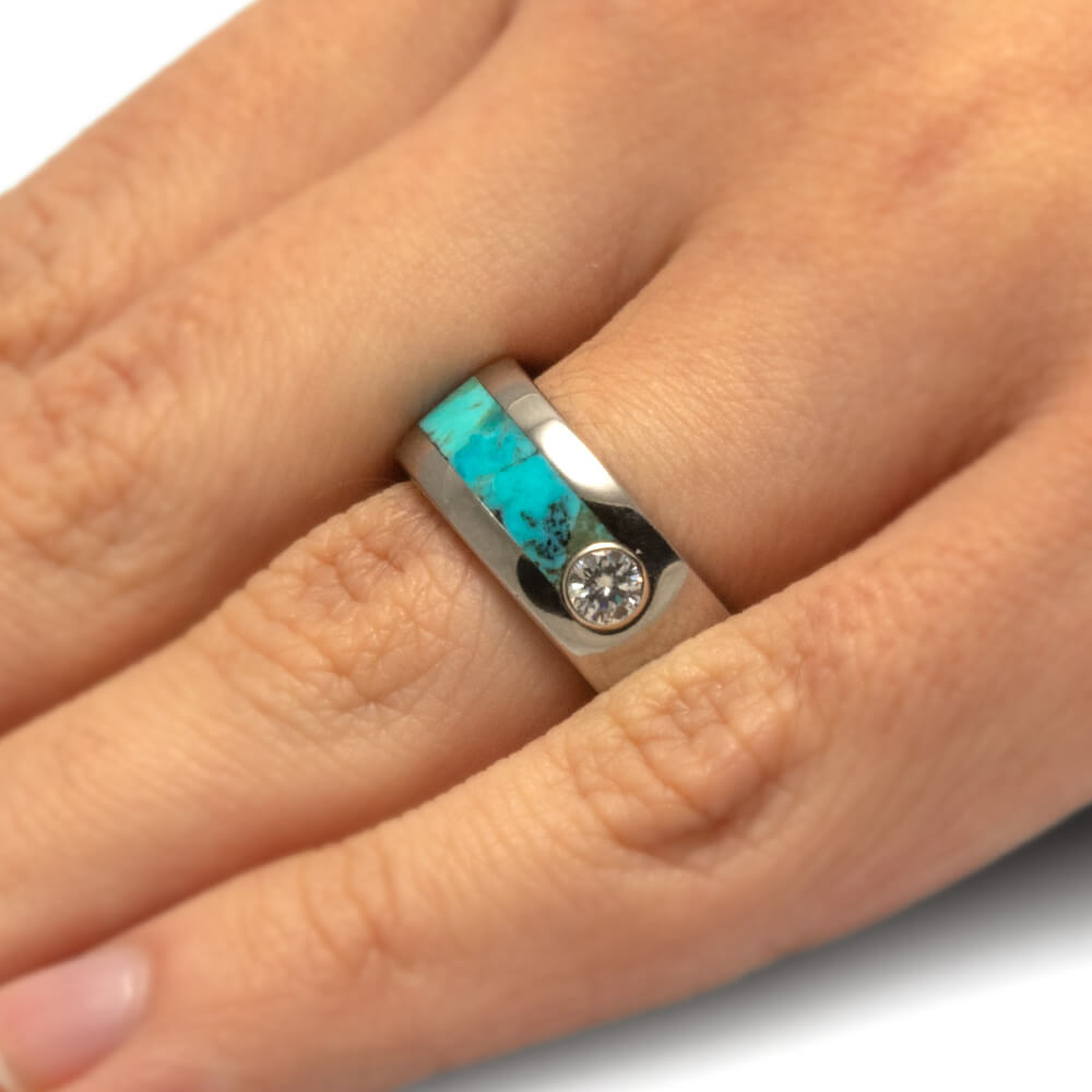 Turquoise Ring for Men