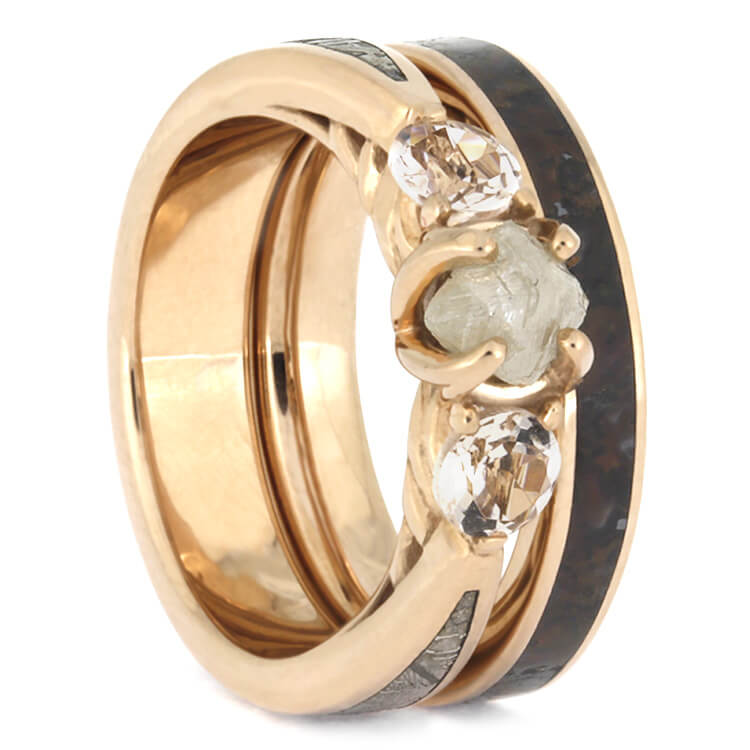 Genuine, Gibeon Meteorite Engagement Ring | Jewelry by Johan - 7 - Jewelry  by Johan | Meteorite engagement ring, Jewelry by johan, Jewelry rings  engagement