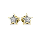 Stardust™ Stud Earrings In Yellow Gold