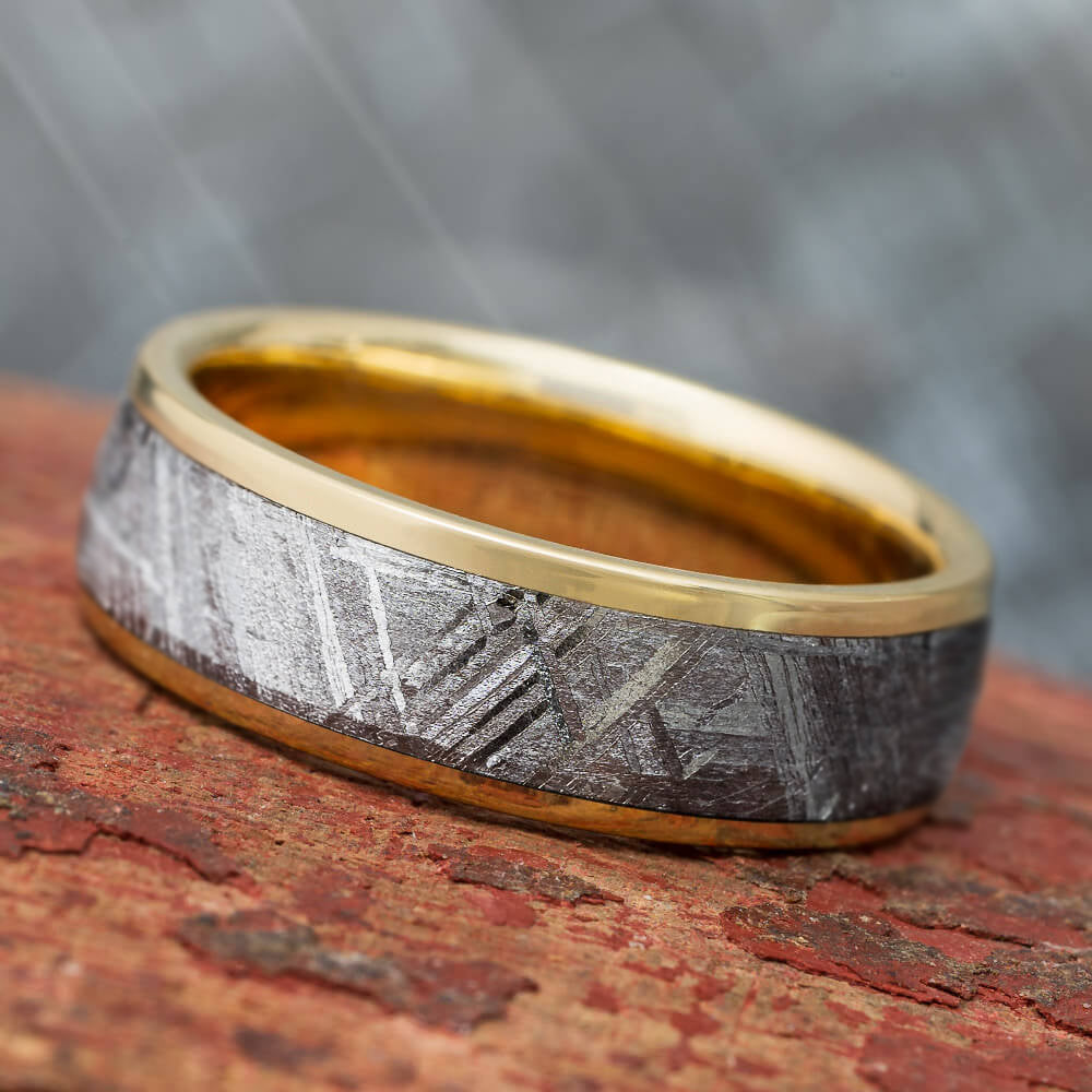 Round Wedding Band, Solid Gold