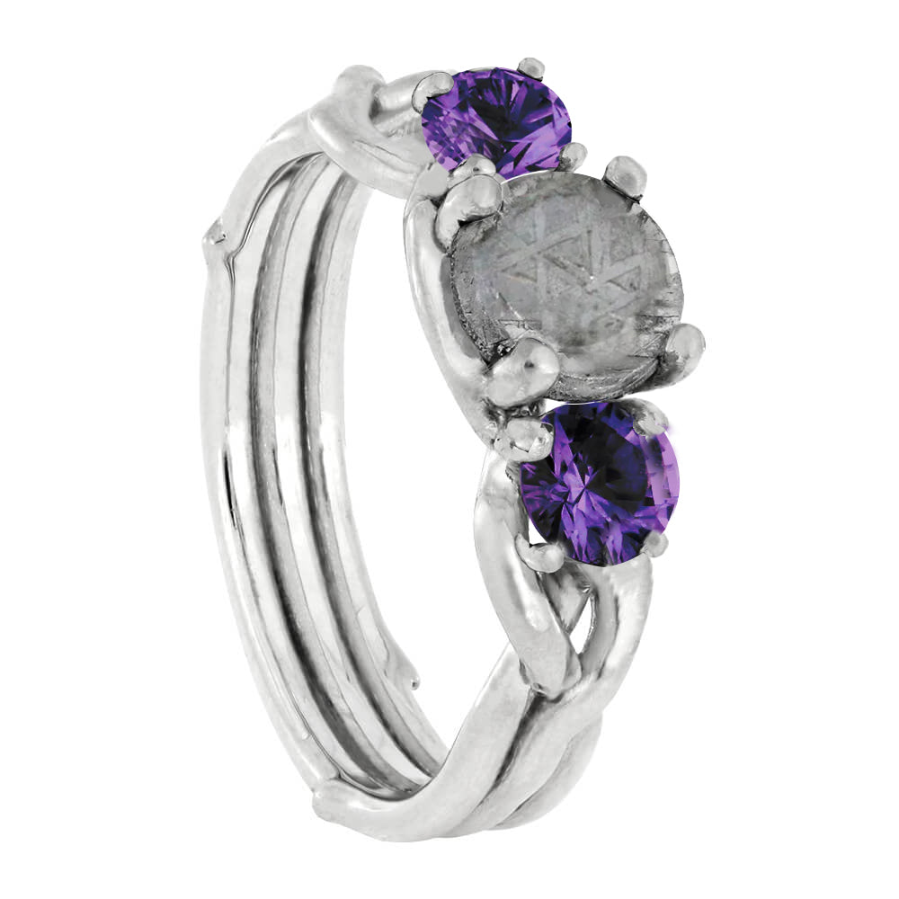 Amethyst Engagement Ring