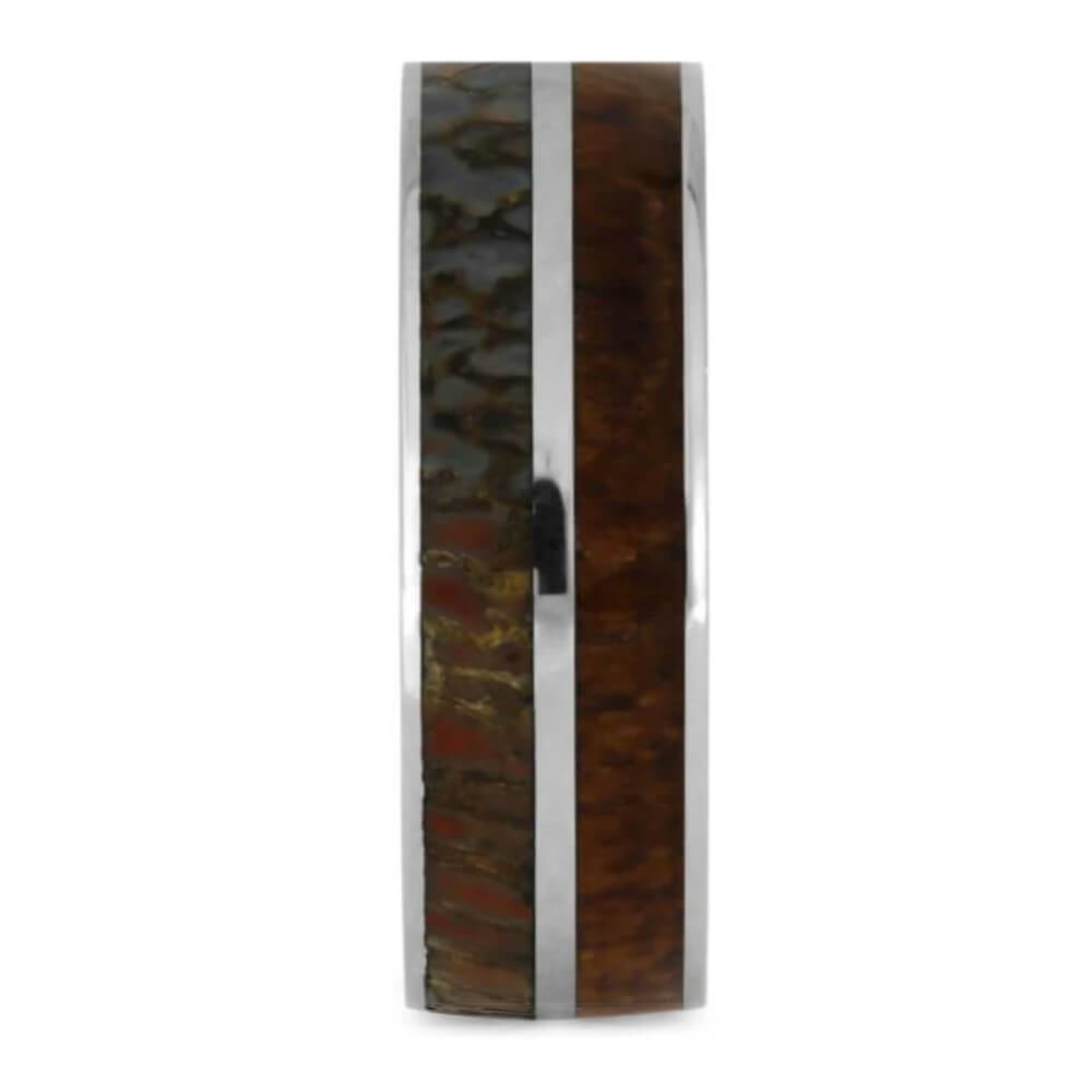 Flat Dinosaur Bone Ring